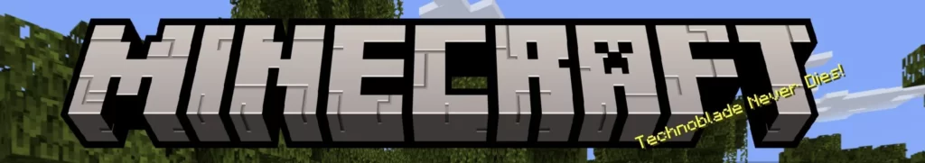 New splash text in the Minecraft main menu saying "Technoblade Never Dies!"