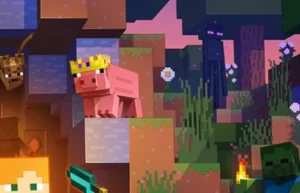 Technoblade pig in Minecraft launcher