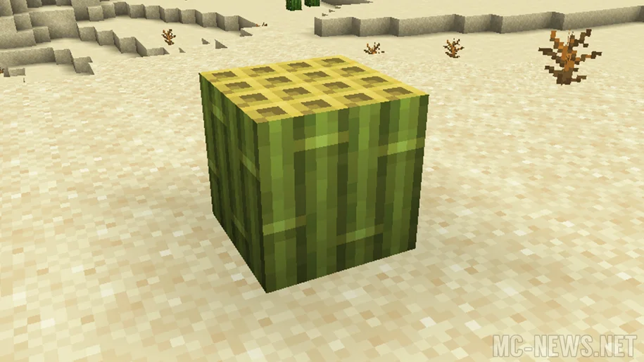 Block of Bamboo which will be in Minecraft 1.20