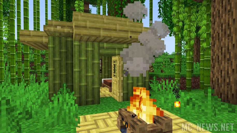 Jungle Hut in Minecraft
